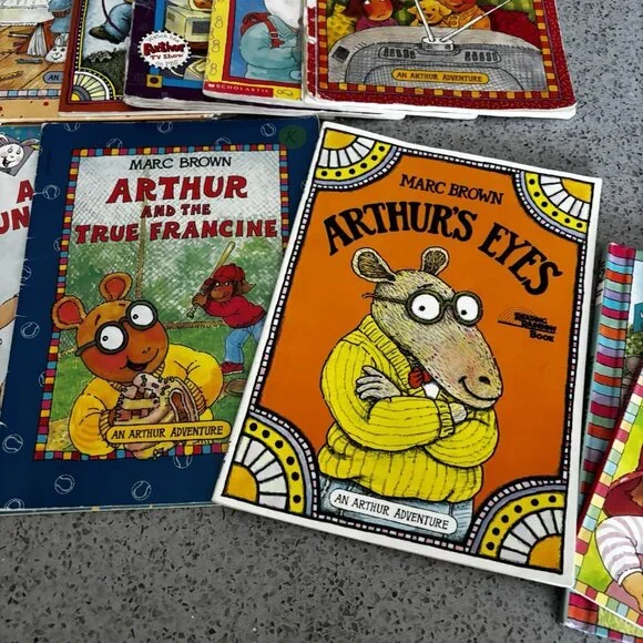 Lot 10 Arthur The Aardvark Vintage Story Books Gift Variety Children’s - Picture 4 of 5